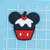 Acessórios para joias DIY Borracha macia de PVC Patches de Desenho Animado Pato Rato Acessórios de decoração para capa de celular Material de Desenho Animado