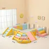 Bobo Piscina de Bolas Oceánicas Valla Interior Educación Temprana Niños Anti-Colisión Parque Infantil Guardería Piscina de Arena Blanda Valla Protección