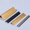 Aleación de Aluminio 5mm 8mm 9mm Protector de Esquina Forma de I Ángulo Recto Forma de L Tira Plana Forma de U Pared de Fondo Tira Decorativa Forma de T Panel de Pared