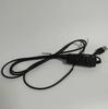 Cable de alimentación de 1.8 m con doble interruptor, cable de alimentación con enchufe plano, interruptor de doble control, fuente de alimentación, cable de alimentación para lámpara de escritorio