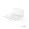 Estante de Almacenamiento de Baño de Lujo Ligero Caja de Almacenamiento de Cosméticos para Encimera de Lavabo Estante de Almacenamiento de Baño Montado en Pared sin Perforaciones