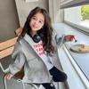 Moletom com Capuz Casual Esportivo Infantil Estilo Coreano Novo para Primavera e Outono de 2026 Jaqueta de Manga Longa para Bebê Menina