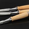 Habil Carpintero Cincel de Carpintero Cincel para Madera Pala Plana Acero Especial Herramientas de Carpintero Libro Completo de Cincel para Ranurar Pala Plana Cuchillo Poke Zhao Zi