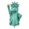 Globo de Papel de Aluminio Águila Tridimensional Transfronterizo Globo Estatua de la Libertad Dólar Globo de Fiesta Decoración Tridimensional