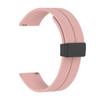 Adecuado para Correa de Reloj Huawei Gt7 con Hebilla Plegable Magnética de Silicona, Compatible con Samsung Watch7 Cabeza Plana, Correa de Reloj Universal 22/18mm