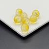 Cuentas de vidrio, bola dorada de 12 mm con agujero pasante, cuentas de hortensia, patrón de cuentas, pulsera, accesorios de joyería, material antiguo