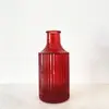 Vintage Entrada Luxo em relevo transparente Estilo francês Vaso de vidro ins Estilo Home Ornaments Sala de Estar Bolso Vaso Flor