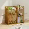 Estante de Armazenamento de Brinquedos para Bebês e Crianças de Chão Removível Estante de Armazenamento Doméstico Estante de Brinquedos Simples Classificação e Organização Armazenamento