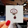 Broche de desenho animado personalizado broche de metal fofo em forma de gota de óleo acessórios para roupas bolsas acessórios de crachá broche
