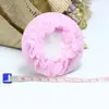 Acessórios de cabelo para dança infantil, tiara de renda, rede de cabelo elástica, anel de cabelo de tricô, rede para cabelo flor de balé e dança latina, acessórios de cabelo para atacado
