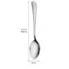 Colher de Aço Inoxidável 304 Tianlin para Uso Doméstico, Colher de Sopa, Colher de Sobremesa com Cabo Longo, Colher Redonda, Colher Pontiaguda, Talheres Ocidentais