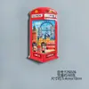 Imanes de resina para refrigerador con monumentos del mundo, Londres, Singapur, Japón, recuerdos de viaje, pegatinas magnéticas, regalos culturales y creativos