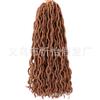 Dreadlocks de Fibra Química Africana Europea y Americana Cabello de Ganchillo Dreadlocks Peluca Grepsy Locs Dreadlocks Gitanos Extensiones de Cabello de Ganchillo