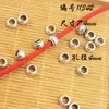 Nuevo Aleación Retro Plata de Tíbet DIY Cuentas de Aleación con Agujero Grande Cuentas Espaciadoras Accesorios Pulsera Joyería Accesorios