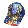 Gorra de red Spiderman Ultraman para niños transfronteriza gorra de béisbol de dibujos animados princess europea y americana sombrero de sol transpirable