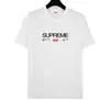 Moda Americana Transfronteriza Original Sup Divertido Letras de Graffiti Clásico Estampado Camiseta de Manga Corta Calle Marca de Moda Americana Estilo Pareja