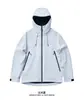 Chaqueta exterior tres en uno con capucha para hombre y mujer con forro de polar, cálida, cortavientos, impermeable, adecuada para invierno y montañismo