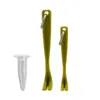 Kit de Eliminación de Garrapatas de Plástico Gancho Extractor Profesional de Garrapatas Pinza para Garrapatas Removedor de Piojos y Pulgas Removedor de Insectos de Dos Puntas Nuevo