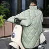 Funda a prueba de viento para patinete eléctrico, con forro polar y grosor para invierno, modelo de invierno, funda a prueba de frío e impermeable para motocicleta eléctrica, nuevo estilo otoño/invierno 2026