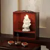 Armário de Altar de Mesa, Mesa de Oferendas, Armário de Santuário, Mesa de Altar para Estátua de Buda Guanyin, Mesa de Adoração, Armário de Exibição do Deus da Riqueza, Armário de Buda
