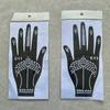 Plantilla Temporal de Tatuaje Pintada a Mano Herramientas de Inyección de Tinta Henna Indio Jugo de Tatuaje Hueco Tatuaje Semi-permanente Herbal