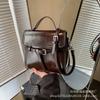 Bolso Pequeño Retro Texturizado de Gama Alta para Mujer 2026 Nuevo de Moda Versátil Bolso de Hombro Bolso Cruzado Pequeño Cuadrado para Mujer