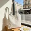 Bolso de Hombro Estilo Ins con Estrella para Mujer 2026 Nuevo Gran Capacidad Bolso de Viaje para el Trabajo Bolsa Tote de Lona para Artículos Varios