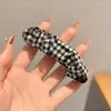 Pinza grande para el pelo estilo coreano para mujer, pinza banana para coleta alta, suave y elegante, lindo accesorio para el cabello