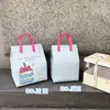 Bolsas Térmicas para Loja de Bolos de Aniversário 6 polegadas 8 polegadas 4 polegadas Sacos de Embalagem Descartáveis Espessos Especiais para Levar Disponíveis para Atacado