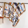 Moda Comércio Exterior 90 Lenço Quadrado Grande Corrente Seda Versátil Padrão Espinha de Peixe Xale Lenço Lenço Estampado Retrô Lenço de Cabeça Lenço