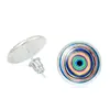 Aretes Ojo de Diablo para Mujer Ojos Azules Cristal Aro para Oreja Aretes de Temperamento Turquía Joyería para Oreja Ojo Maligno Venta al por Mayor