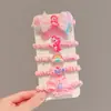 Grampo de Cabelo Infantil Menina Fofo Desenho Animado Grampo de Cabelo de Bebê Menina Pequena Testeira BB Clip Acessórios de Cabelo Azul