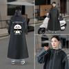 Impermeable para coche eléctrico con batería, para montar en coche, HD, máscara de lluvia, ligero, suave, moderno, largo, para senderismo.