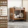 Armário de Armazenamento Multicamadas de Chão para Lanches, Carrinho Móvel, Prateleira Multifuncional para Casa, Cozinha, Hot Pot