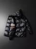 Casaco de penas da estação europeia masculino nova marca de moda com capuz plus size quente casual inverno casaco espesso casaco à prova de frio