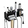 Estante Multifuncional para Secadora de Cabello para Baño, Organizador y Estante de Almacenamiento para Secadora de Cabello Montado en la Pared sin Taladro