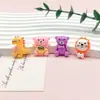 Accesorios de Resina DIY Animales de Dibujos Animados Dinosaurios Osos Materiales para Joyería Colgante para Llavero Funda de Teléfono Móvil Parche Decorativo