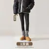 Calcetines de Nieve Tejidos Y2K Otoño e Invierno Aspecto Adelgazante y Más Altos Calcetines JK Versátiles Engrosados y Cálidos para la Pantorrilla