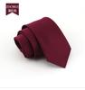 Corbata Lisa Formal de Negocios tipo Seda de 8 cm para Hombre, Poliéster Seda, Venta al por Mayor desde Fabricante, Versátil para Bodas y Banquetes