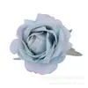 Cabezas de Flores de Rosa Artificiales, Rosas de Terciopelo, Flores Artificiales para Bodas, Ramilletes de Novia, Decoración de Escena para el Hogar