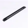 Painel Cego Metálico de Ventilação para Rack de 19 Polegadas Preto 1U 2U Painel Falso Tampa Defletora de Ventilação para Gabinete de Servidor