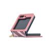 Para Samsung flip5 Funda de Teléfono Huawei p50pocket Funda de Cuero para Teléfono zflip3 Funda de Cuero Transfronteriza