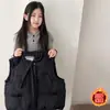 Chaleco Nuevo Estilo Otoño e Invierno para Niñas, Chaleco Grueso Infantil, Chaleco Holgado tipo "Pan", Chic Estilo Coreano