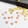 Vitrina de Joyería Guofeng 40 Gotas de Color de Pegamento y Aceite Manualidad Botón Ruyi de Caqui Separador de Vitrina de Joyería con Cuentas