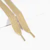 Cordones Planos Amplios de Poliéster de una Sola Capa Kurojin de 1.5 cm Adecuados para Zapatos Casuales, Tenis, Zapatos Deportivos y Cordones para Ropa y Sombreros