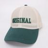 Gorra de Verano de Malla Gorra de Béisbol Infantil Versión Coreana Original Gorra con Visera de Letras Malla Completa Transpirable Gorra de Sol