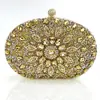 Explosiones Transfronterizas Bolso de Noche Girasol Bolso de Mano Clutch de Banquete para Mujeres Europeas y Americanas Bolso de Noche para Vestido Bolso Tachonado de Diamantes