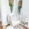 Ins Cesta Colgante Nórdica TikTok Celebridad de Internet Silla Colgante Balcón Borla Columpio Interior Silla Mecedora Infantil Silla Perezosa para el Hogar