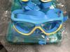Gafas de natación para niños HD impermeables antivaho tapón para los oídos de una sola pieza moda de una sola pieza marco grande de silicona gafas de natación de buceo al por mayor