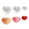 Molde de Silicona para Jabón con Rejilla en Forma de Corazón DIY Día de San Valentín Vela Tejida Venta al por Mayor Mousse de Postre
